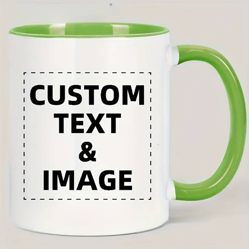 1 tasse à café personnalisée avec photo et - cadeau personnalisé pour la saint-valentin, noël, les anniversaires - lavage à uniquement - tasse à ronde de h pour couples, famille, , tasse avec photo personnalisée | tasse avec personnalisé |