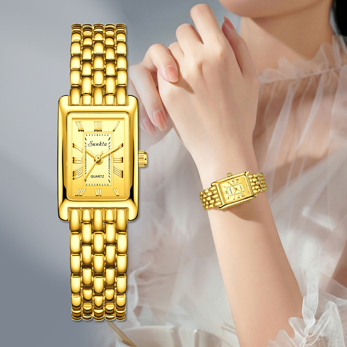 LIGE 2026 Women's Thin Elegant Quartz Watch, Stylish Design