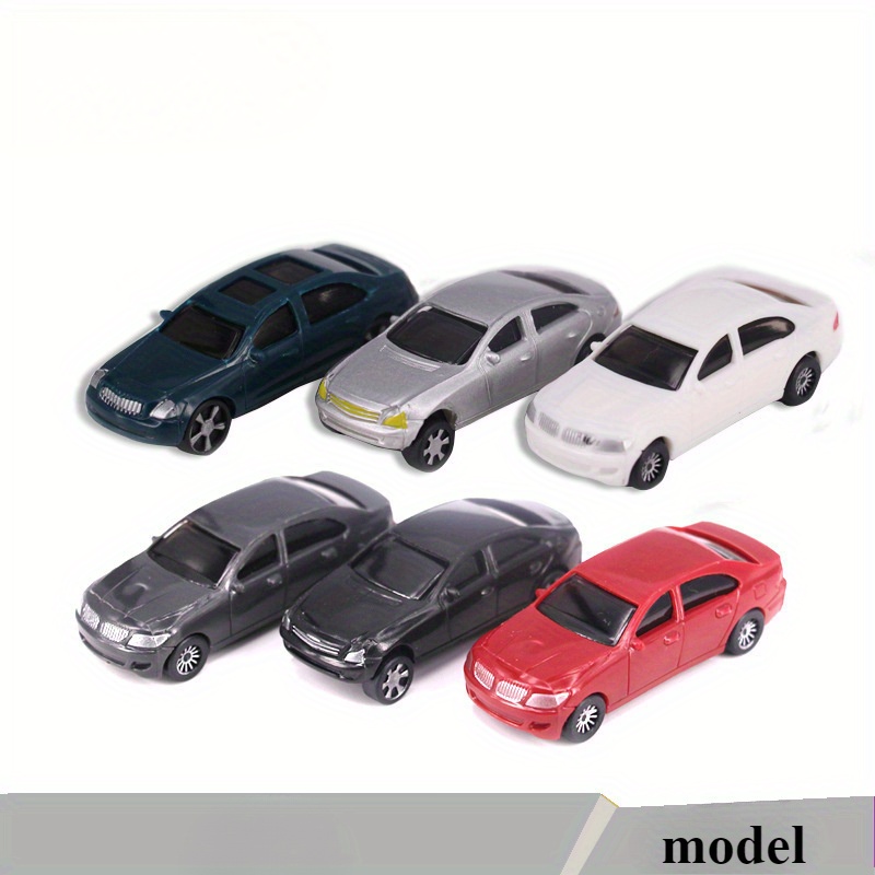 

[20pcs Miniature Car Models] 20pcs Abs Plastic Miniature Car Models, Mixed Color Diy Sand Table And Scenery Simulation Vehicles For Adults And Hobbyists 14+