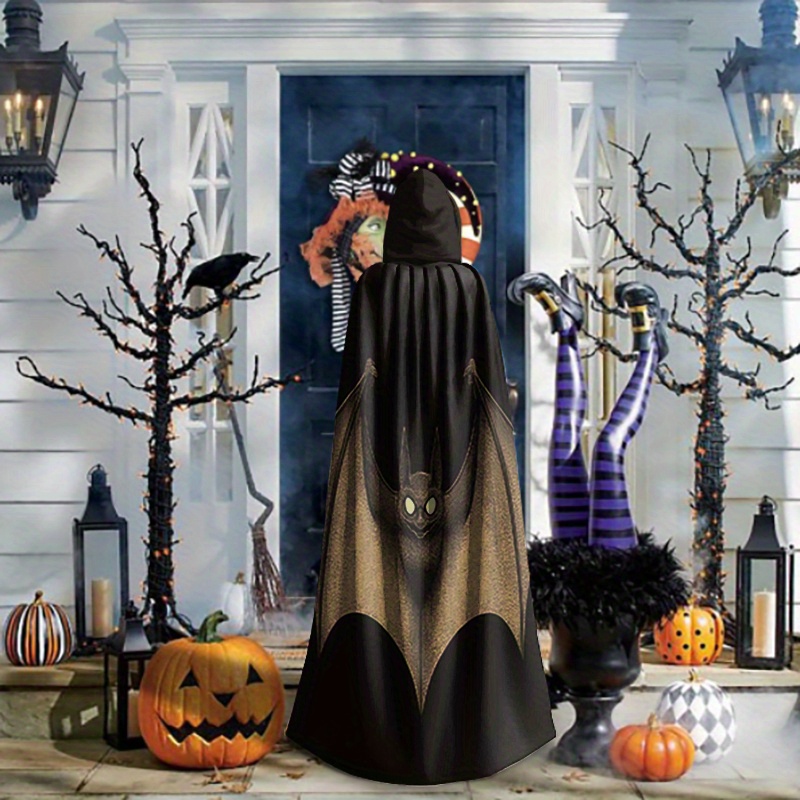 1pc black vintage bat cape grey bat soft Temu Canada