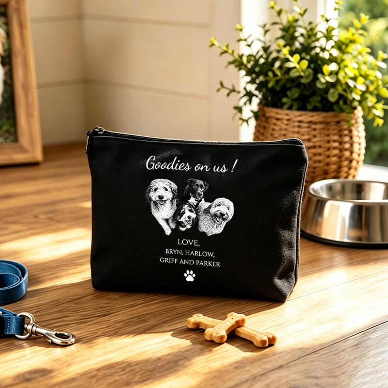 Customizable Dog Gear Bags for Pet Supply Storage