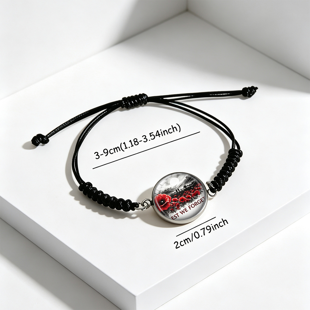 Unisex Moonlit Night Scenery Adjustable Bracelet