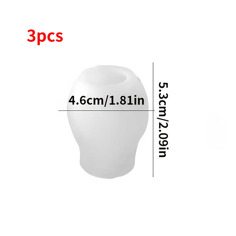TEMU Lot de 3 moules réalistes 3D de fleur de - Matériau en réutilisable, convient pour la fabrication de bougies, le bricolage, les décorations de