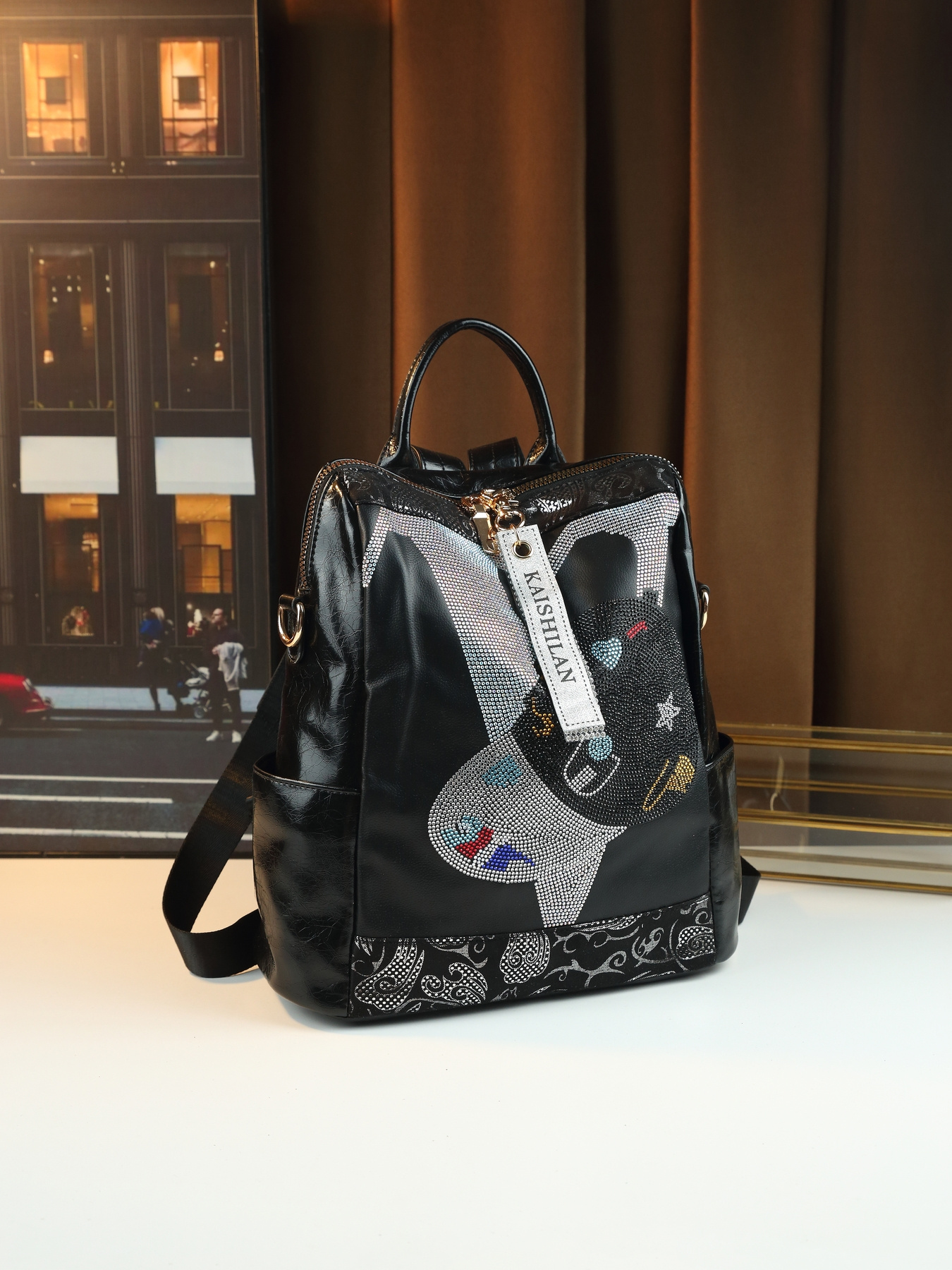 Large capacity backpack for women