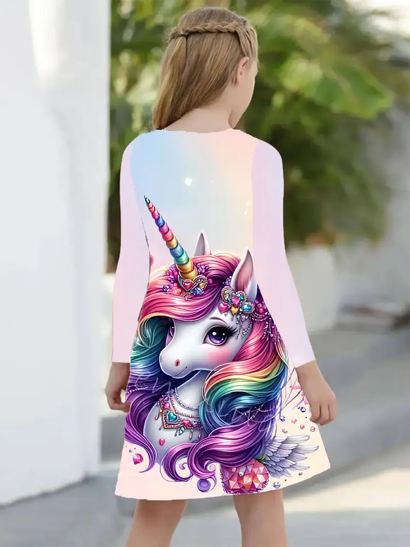 rainbow unicorn dress colorful elements featuring - Temu Bahrain rainbow unicorn dress colorful elements featuring - Temu Bahrain