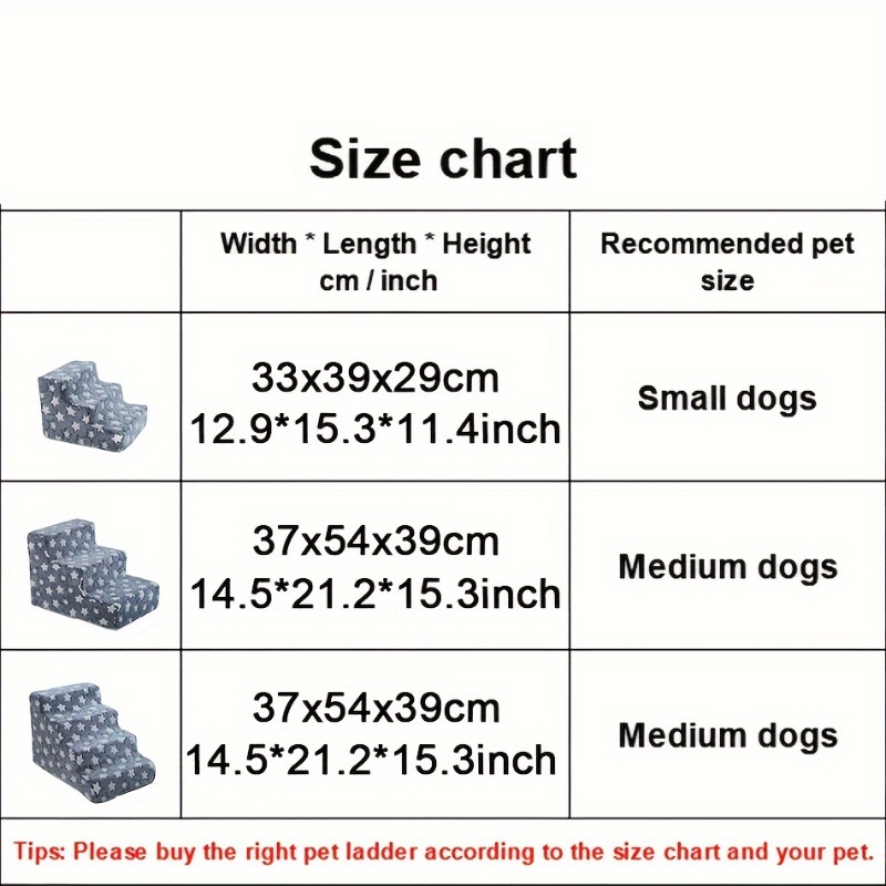 TEMU 【ペット用】小型～中型犬（テディ犬種・猫など）に最適なホームラダー。ベッドに乗り降りやすくするデザイン。
