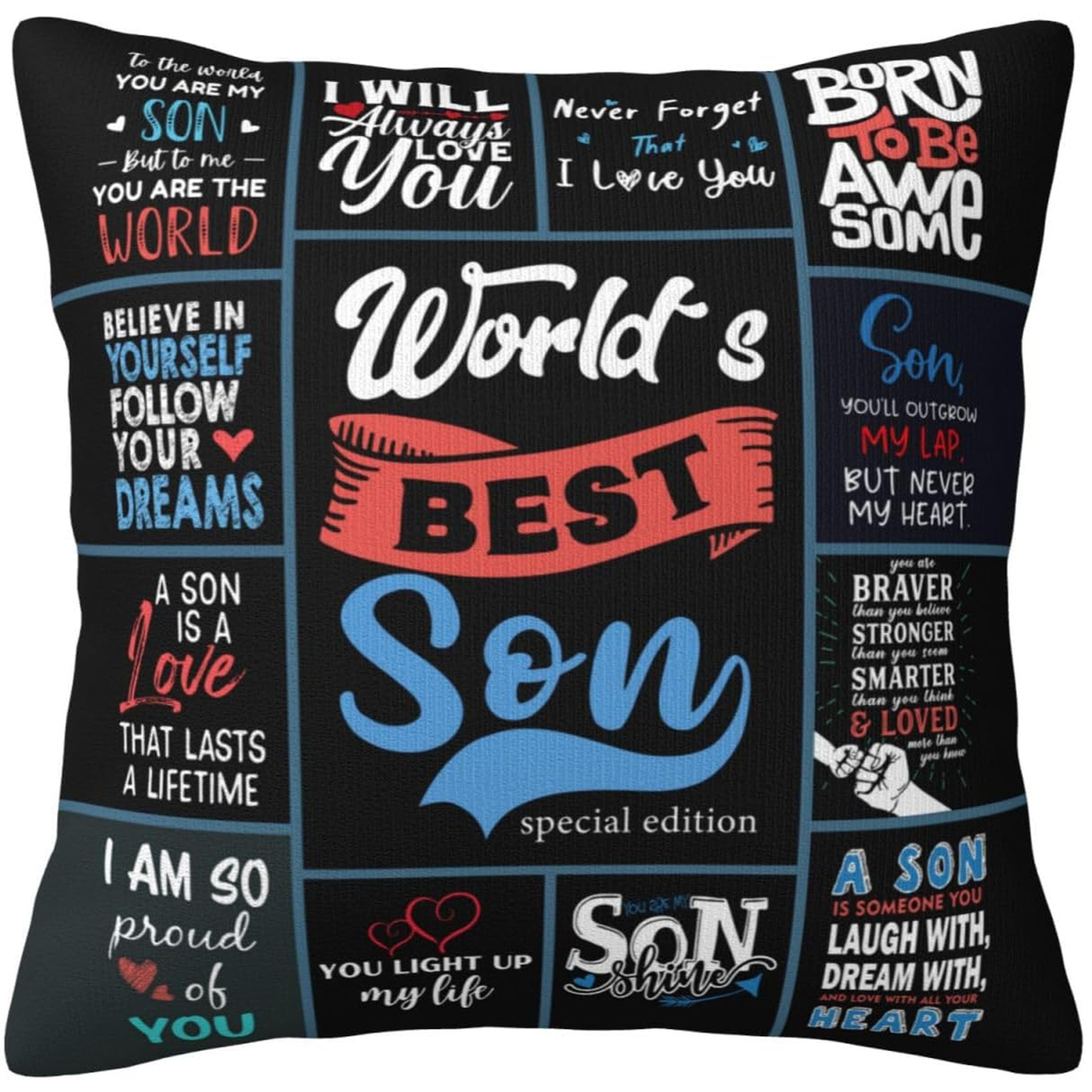TEMU 1pc Birthday And Wedding Gift Pillowcase Suitable For Home Decoration Without Pillow Core Comfortable Soft Velvet Pillowcase Single-sided Print
