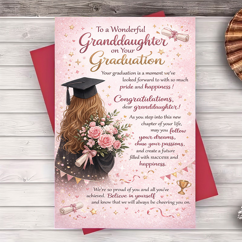 graduation card messages funny sold on Temu United States