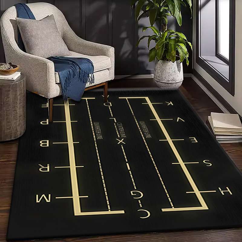 TEMU 1pc Practice Mat For Your Test. Soft And Comfortable Mat For Campers, Rvs, Offices, And Interior Design. Bedroom Sofa Bedside Mat, Home Decor