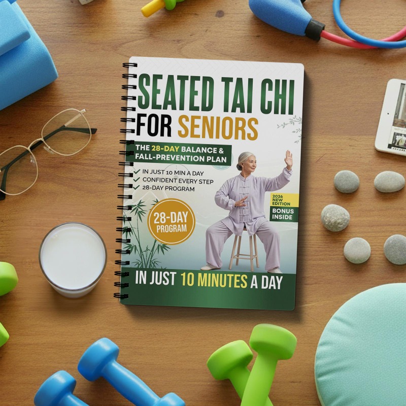 TEMU Tai Chi Chair Exercises For Seniors: 10-minute Daily Gentle And Easy Sitting Exercises To Aid Balance, Flexibility, And Joint - Includes 4-week