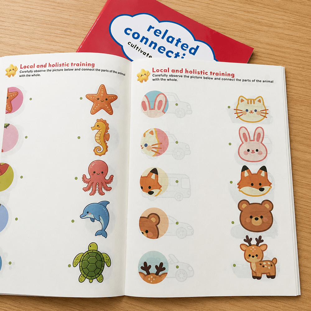Children's Workbook for Matching & Logic Exercises