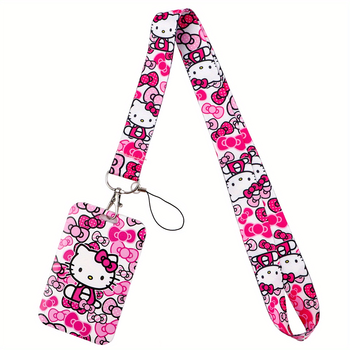 Lanyard Keychain Id Credit Card Cover Pass Mobile Phone Charm Neck Straps Badge Holder Key Holder Accessories