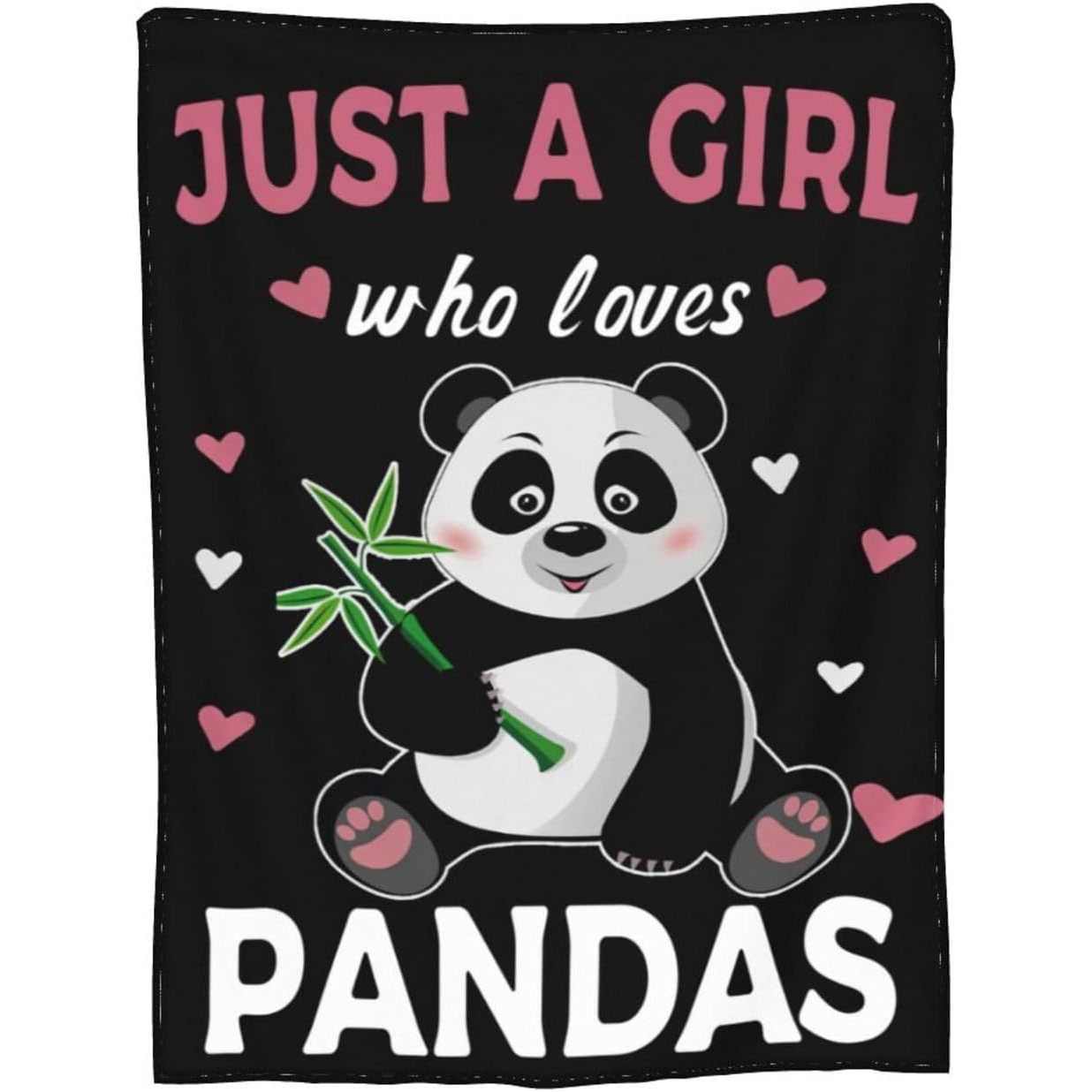 품목 사진 팬디 담요 귀여운 팬더 플러시 담요 매우 부드럽고 포근한 따뜻한 양털 팬디를 좋아하는 모든 사람들을 위한 침구 담요 여성 선물 포근한 플란넬 담요 사계절용