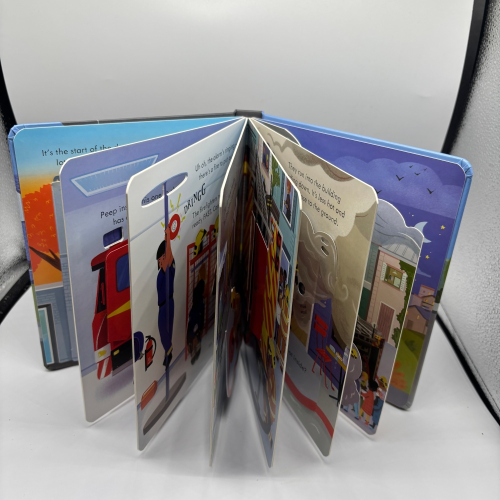 Durable Cardboard, Foldable Inner Pages, Language Development, Perfect For Halloween, Family Reading , Cognitive Enlightenment, Christmas Gift Science Education