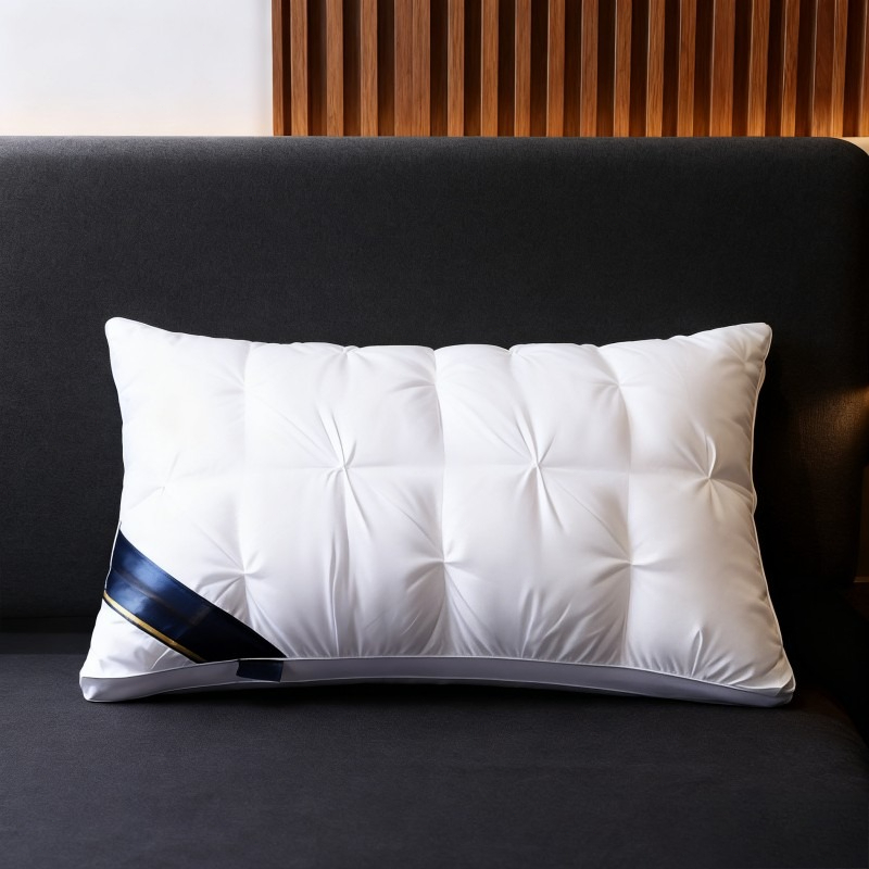 Image of High- Pillows, Designed, Soft And Comfortable, Machine Washable, Suitable For Home, Bedroom And Hotel Use - For All , Family Bedding, Bedroom Essentials, Fashionable Bedding