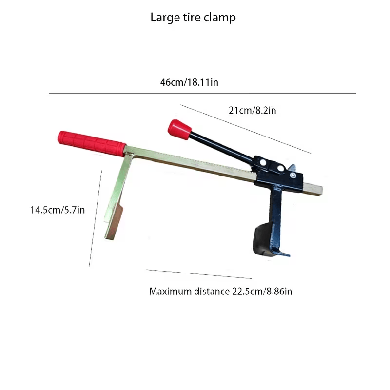 TEMU Heavy Duty Manual Tire Changeers  Highstrength Steel Construction Tire Tools Durable Tire Detachers And Inserts For All Vehicle Types