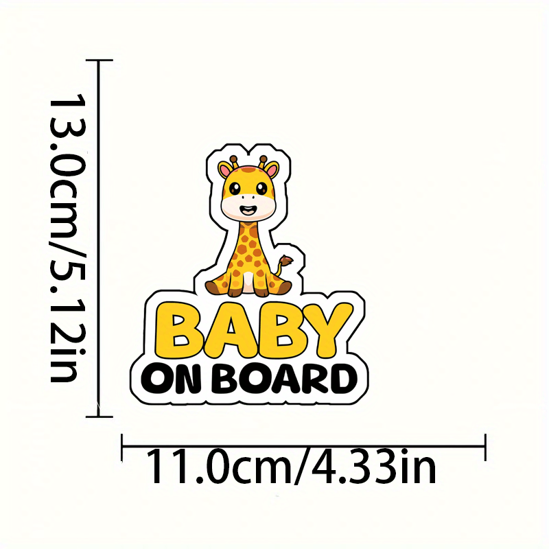 Cartoon Youngsters On Board Vinyl Decal Sticker
