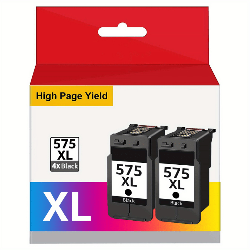 Printer Cartridges 575 Xl 576 Xl Ink Cartridges Compatible With 575 576 Printer Cartridges Black And Colour For Ts3550i Tr4750i Tr4751i Ts3551i Black 2pack