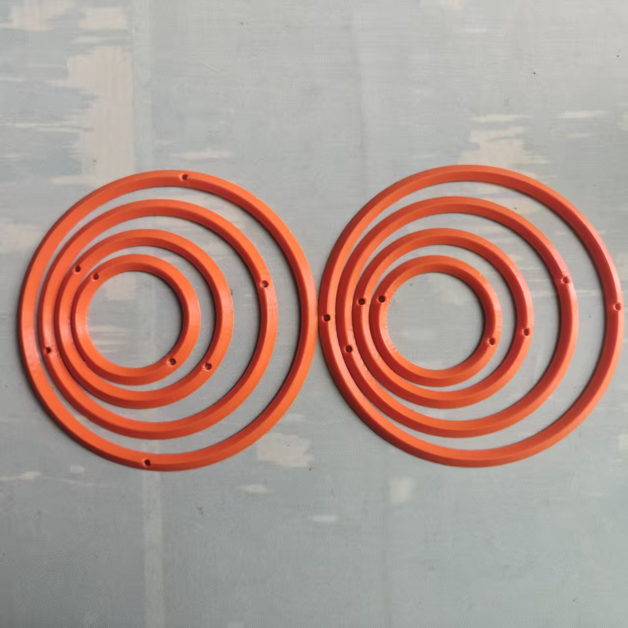8pcs Dart Practice Rings, Optional, Precision Training Rings, , Durable Plastic Material, Compatible With Most Dartboards, For Professionals
