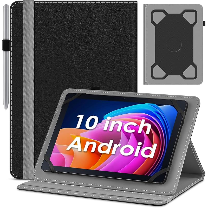 TEMU Case For Universal 10-inch Tablet Case, 10.1-inch For Android Tablet Case, 9.6.5-inch Tablet Case, Tablet Case Suitable For 10.1-inch Tablet For