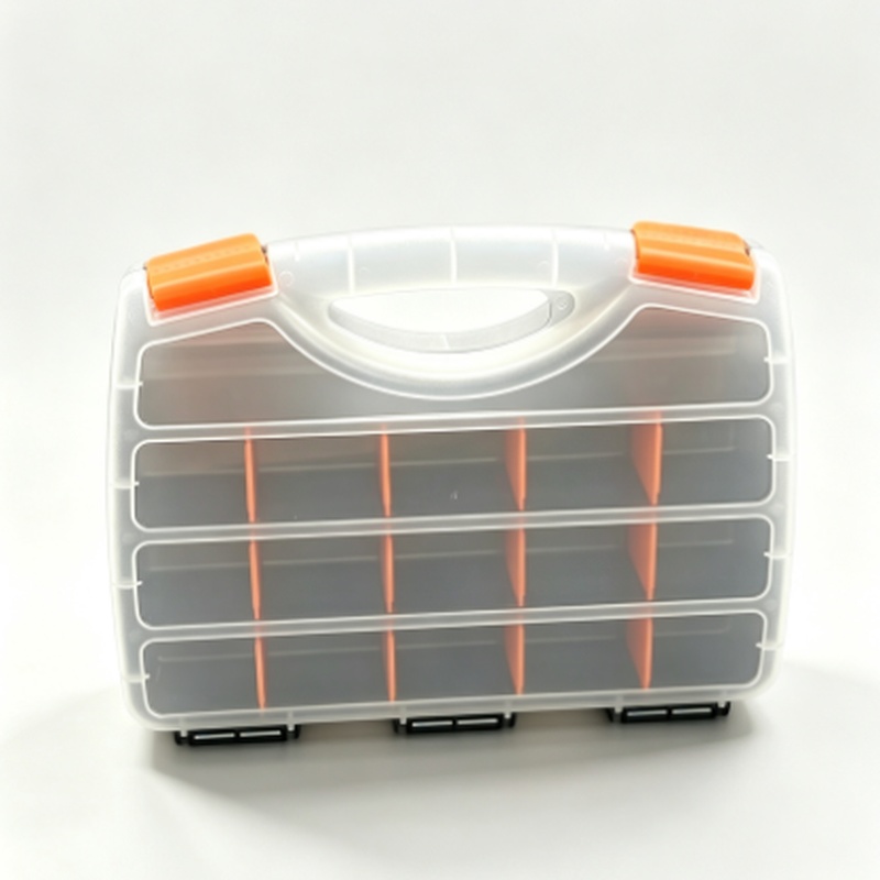 TEMU Présente des séparateurs amovibles et une poignée de transport ! Organisateur de pièces en plastique à 15 compartiments - Boîte à outils pour