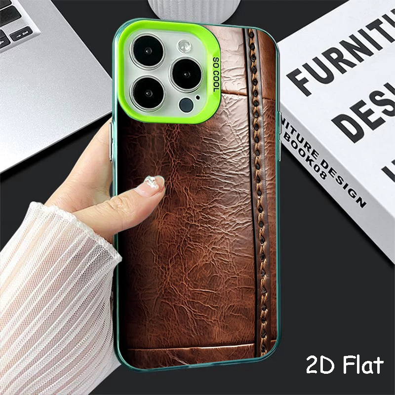 TEMU Phone Case: 2d Flat Brown Texture Pattern, Suitable For Iphone 17 Pro Max, 17 Air, 17 Pro, 17, 16 Pro Max, 16 Plus, 16 Pro, 16, 15 Pro Max, 15