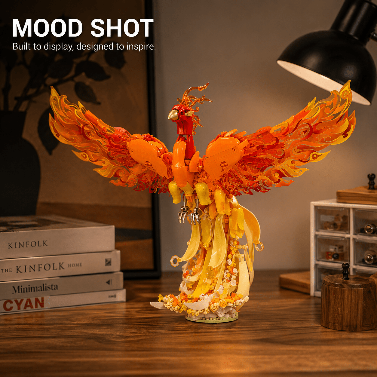 900pcs Phoenix Building Block Model Kit
