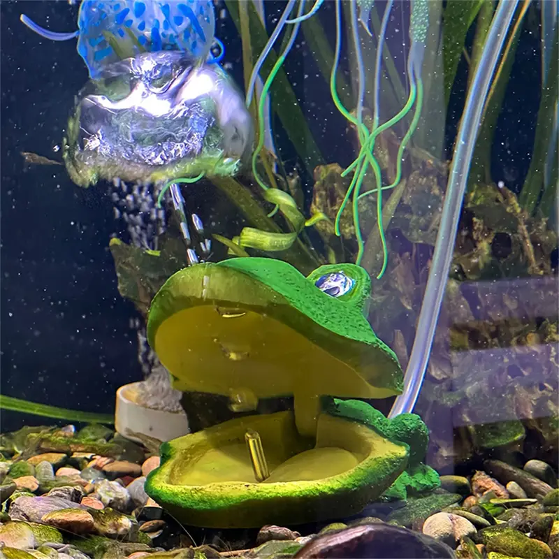 cute fish tank accessories Mini Floating Submarine Decor Make Waves This aquarium shelter cave can catch your fishs eyes Fish Tank Decor Ornaments |