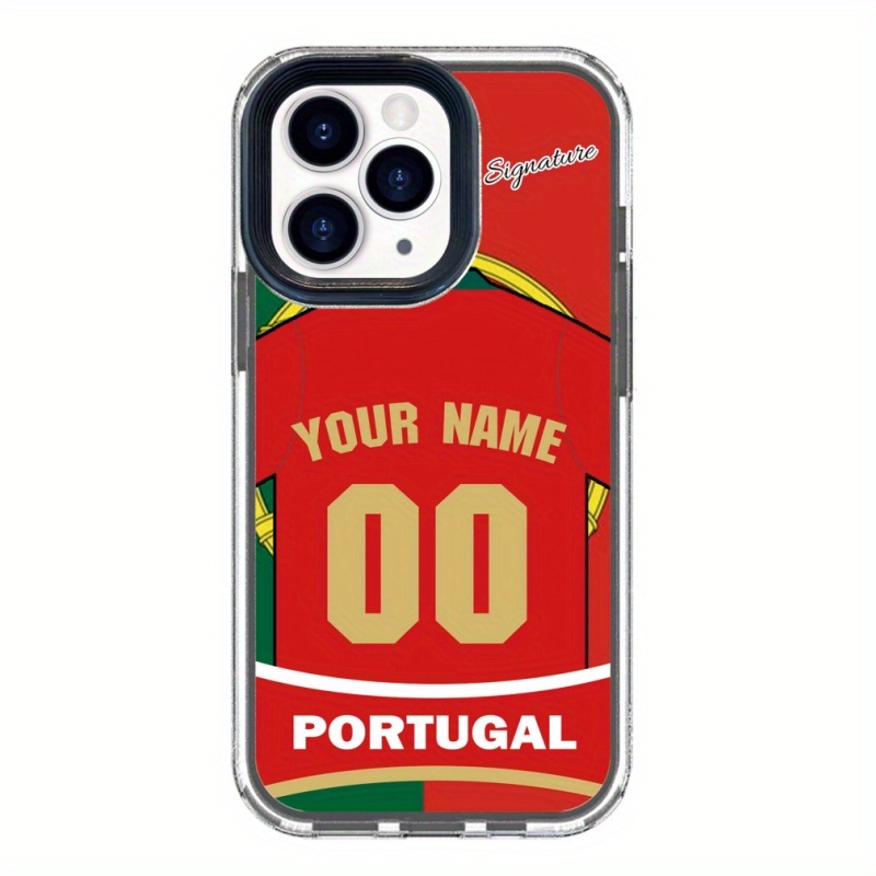 

de Téléphone Personnalisée Maillot de du Portugal, Nom, Numéro et 15 14 11 , du du Portugal, de Maillot de , Antichoc