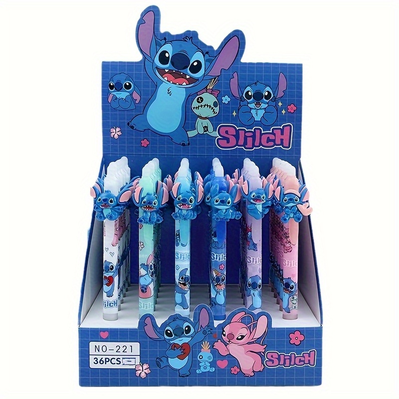 authentic authorization, 36 erasable blue resin press pens 0.5mm cartoon writing pens student learning stationery prizes, cute pens, pens for writing, erase able pen, pens for, colored pens, writing tools, study essentials, fun stationery,   writing tools, smooth writing, durable plastic, retractable pen, fine tip pen, push-button neutral pen, creative writing, school supplies, pen for writing Product details 4
