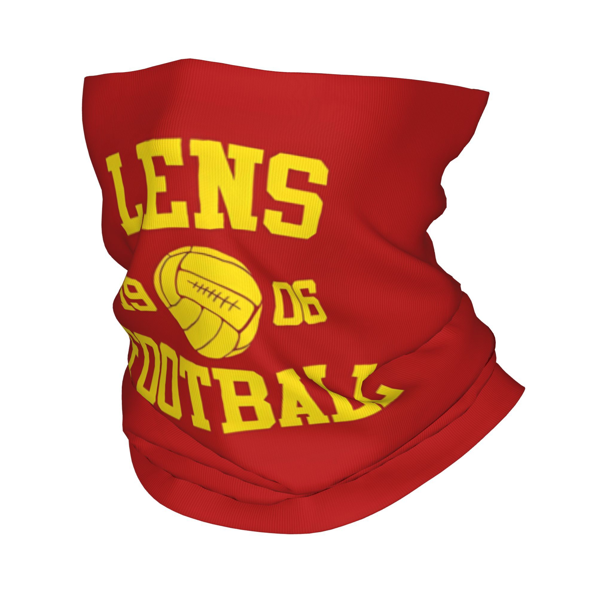 TEMU Cagoule de cou avec motif de football et style écharpe colorée
