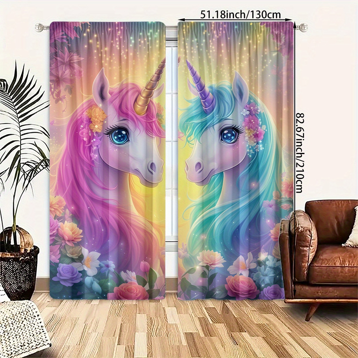 TEMU 2 Pieces Made Of Polyester Material Featuring A Cartoon Animal Decoration Theme, With High-definition Digital Prints Of 2 Cute Colorful Cartoon