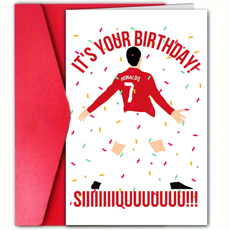 

Unique -themed Birthday Card With Envelope - Humorous & Greeting For Men, Women, , And Spouses - Fans