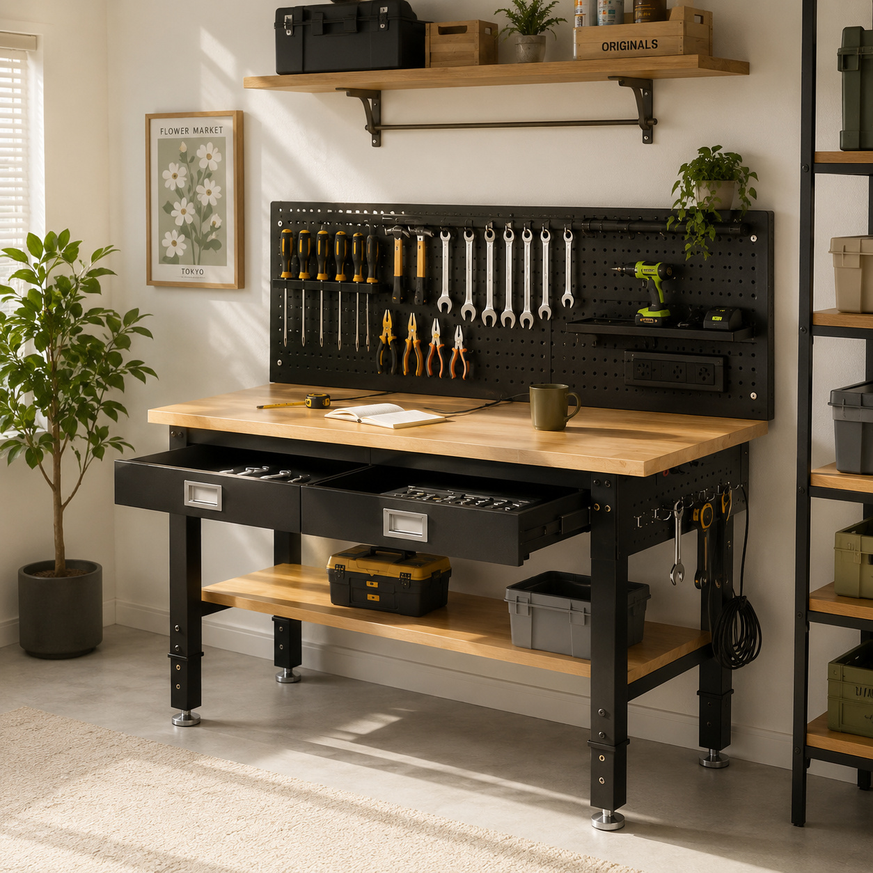 work bench sold on Temu United States