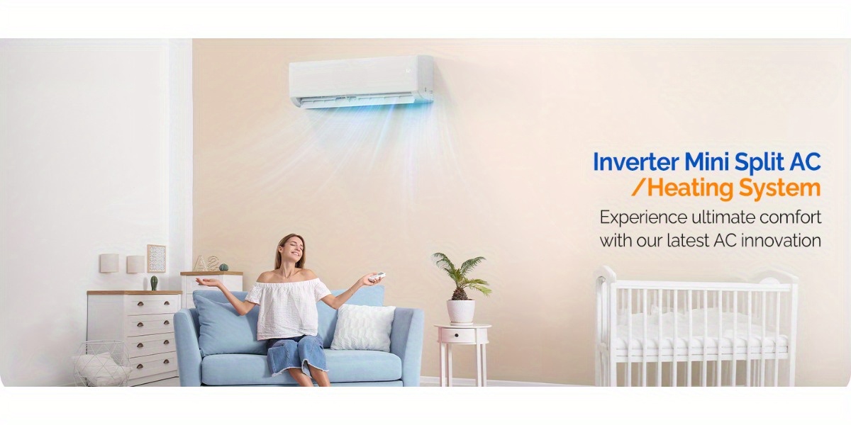24000 btu mini split air conditioner with inverter technology 21 seer 230v   washable air filter quiet cooler and heater smart operation   home bedroom living room garage office most residential Product details 0