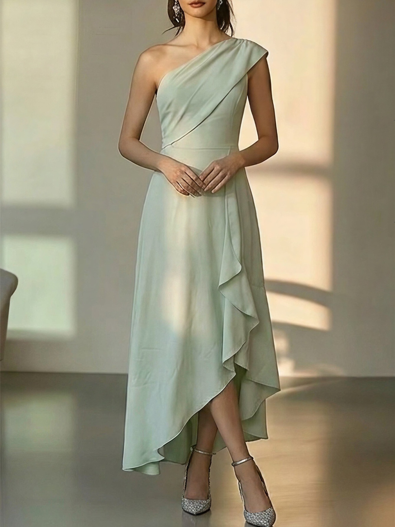 temu green dresses light dress sold on United States temu dresses