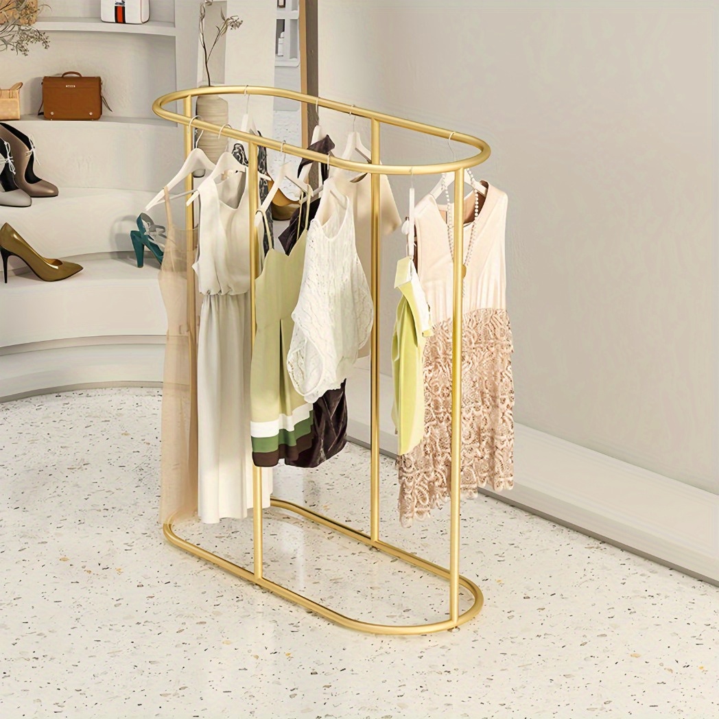 perchero acero inoxidable dorado soporte ropa Temu Mexico