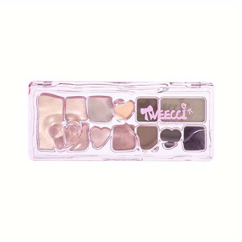   ribbon fantasy 11 color eyeshadow palette matte shimmery natural vibrant looks for daily street festival party makeup perfect gift for women everyday makeup vibrant eyeshadow plant based ingredients eyeshadow palette