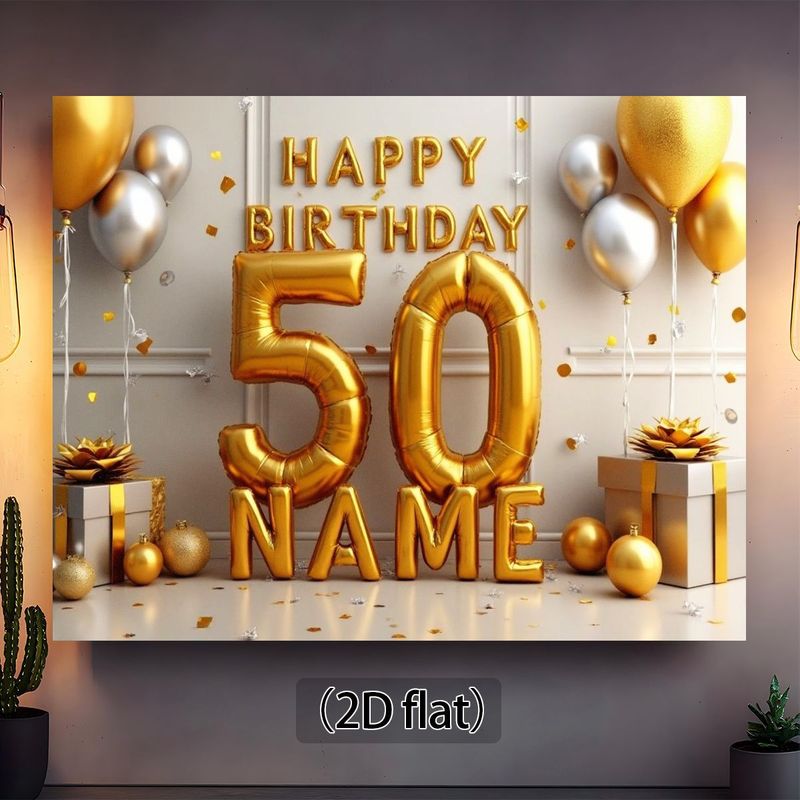 Kit Decorazione Festa di Compleanno, Striscione Happy Birthday con 6