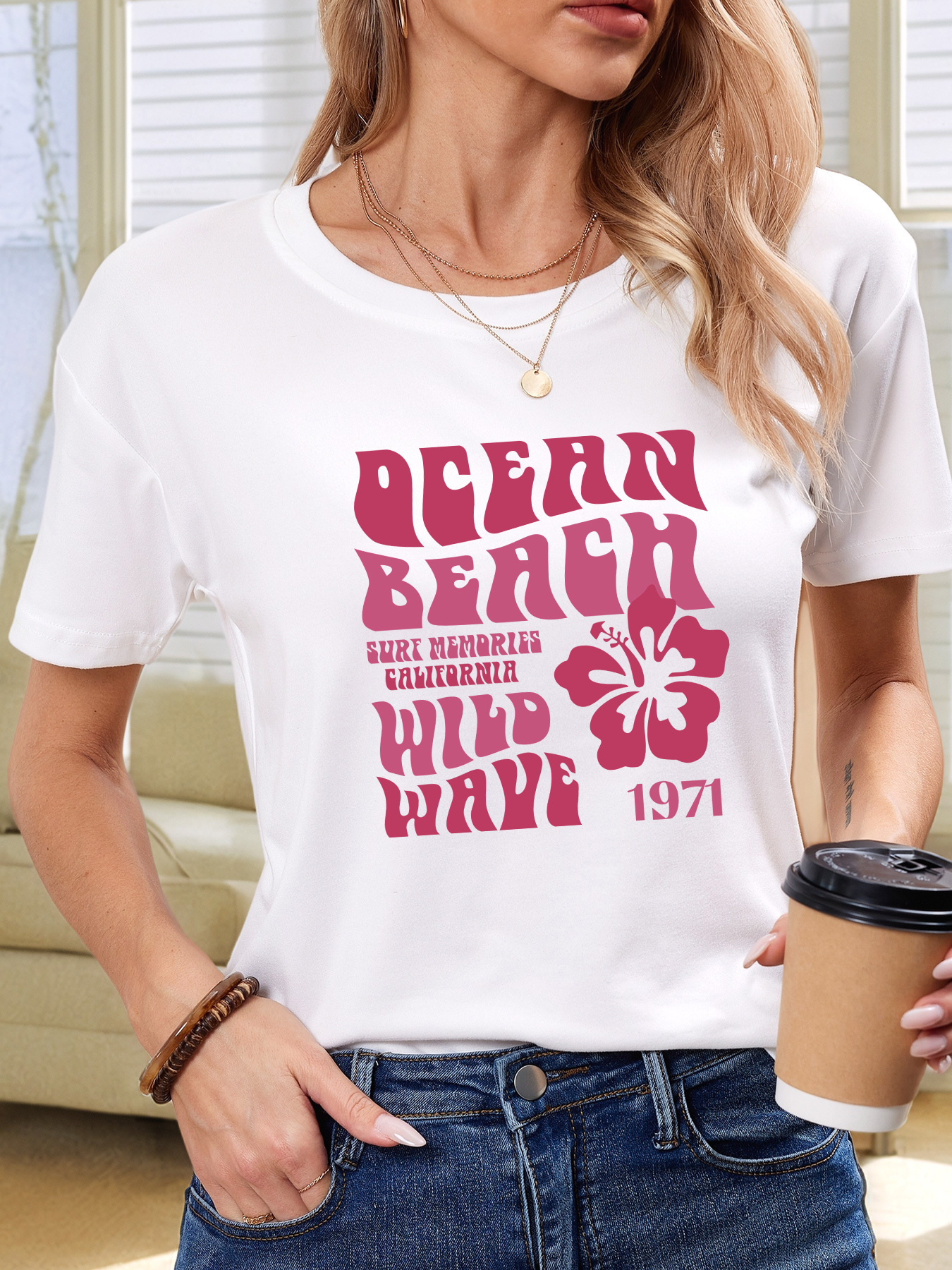 chemise t shirt vintage 1971 femmes coupe à manches Temu Switzerland