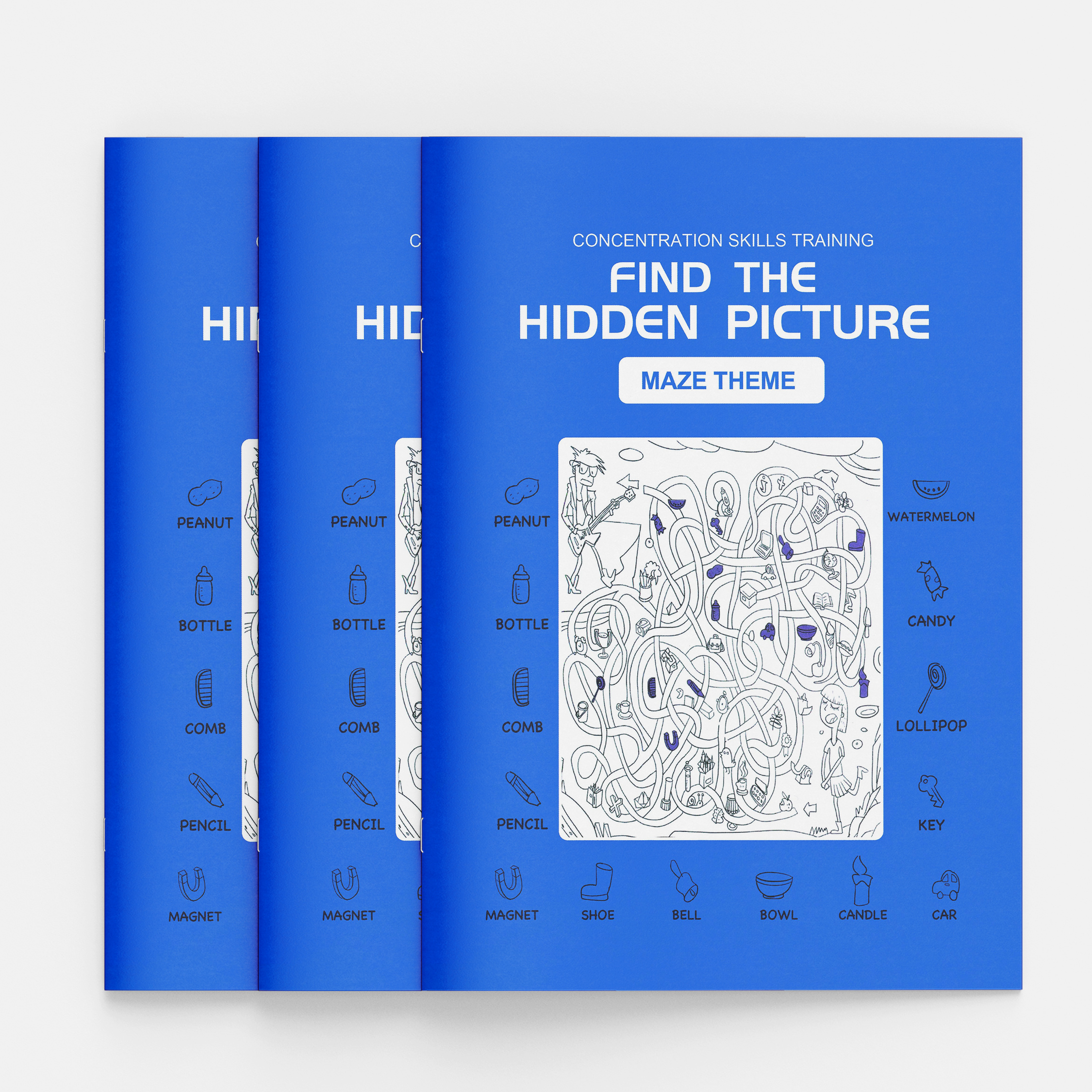 Fun & Engaging Children's Book: Full of Hidden Images for Enhanced Cognition & Engagement