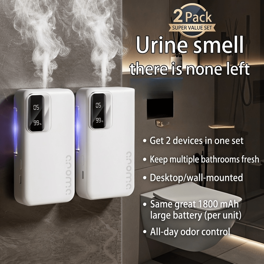 TEMU 2 Pack Speed Technology Diffuser With , Fine Mist & . Bedroom Humidifier Bathroom Humidity, Digital Display For Real-time Monitoring, Usb
