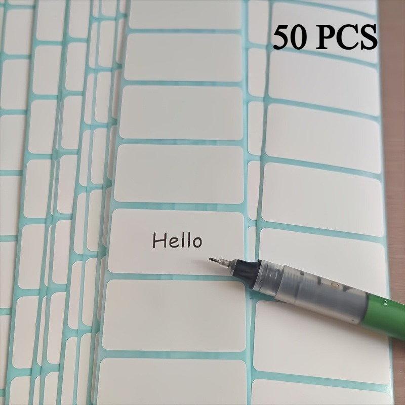 TEMU 50/120 etiquetas autoadhesivas ideales para organizar carpetas, libros, oficinas, escuelas y - Con adhesivo fácil de , marcadores de páginas