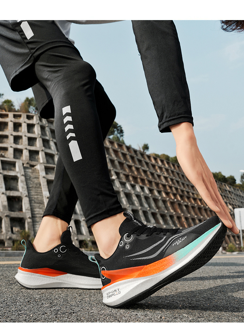 High-Quality New Color Popcorn Carbon Plate Running Shoes Sizes 36-44