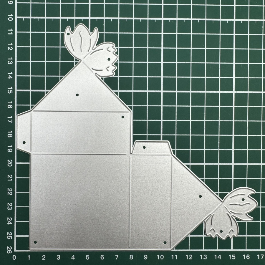 2025 New Arrival Flower Box Metal Cutting Dies For Diy Scrapbooking Card Making Stencils Embossing Craft Decoration
