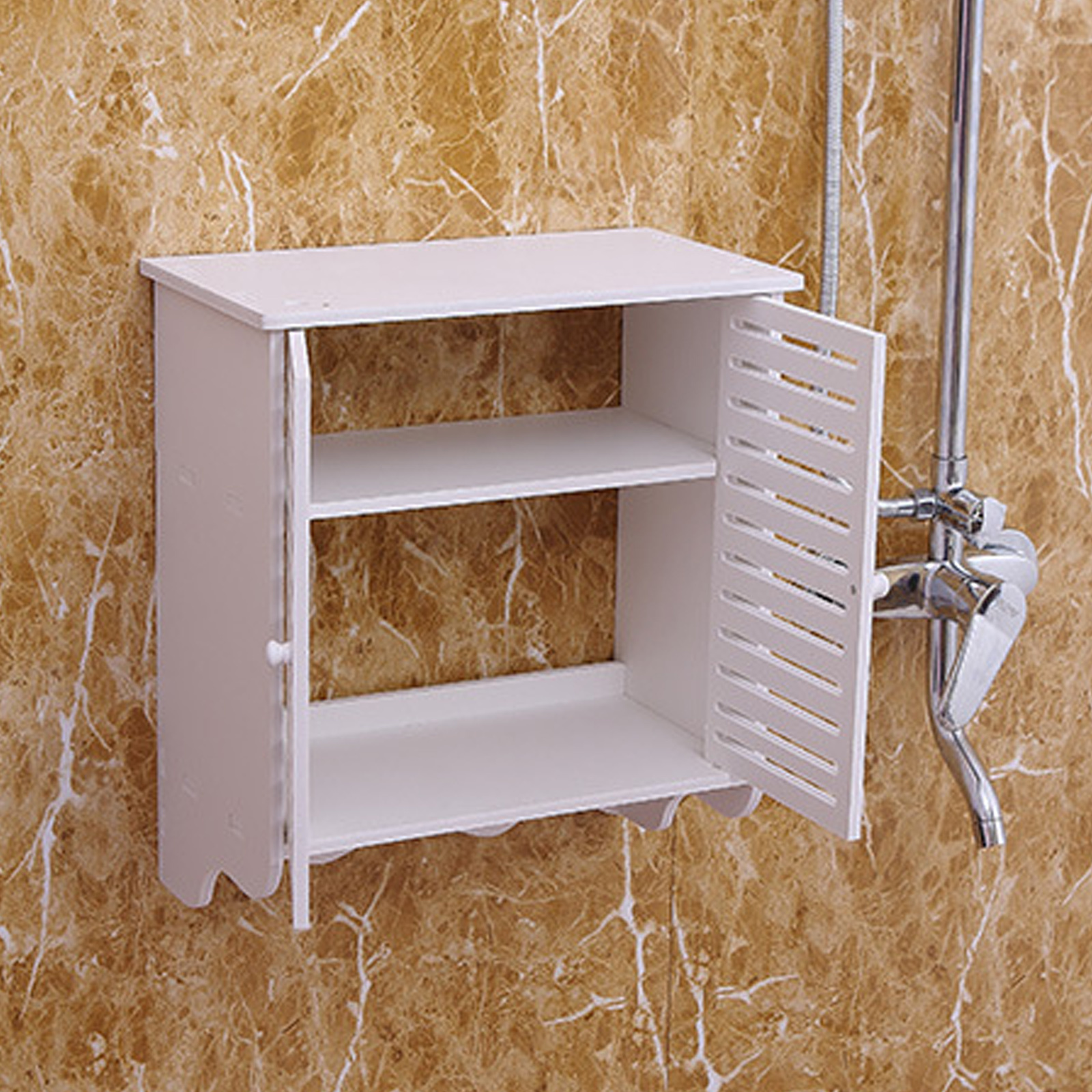 TEMU Gabinete de baño , gabinete de pared , gabinete de baño moderno con gabinete de almacenamiento, se a baños y aseos (37 X .8 Cm)