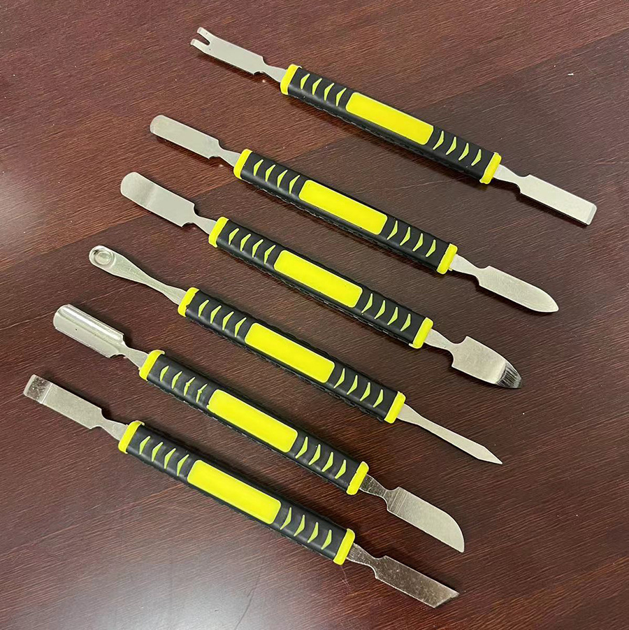 набір інструментів для ремонту електроніки 6 шт. | металеві двосторонні інструменти для розбирання планшетів, ноутбуків,   та електронних пристроїв Опис товару 1