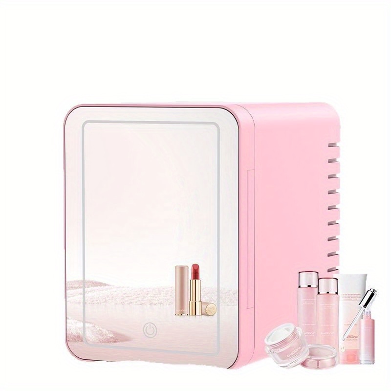 Mini mini fridge 5L   with light mini fridge for cars, trucks, suv, pink cute portable fridge, 12V for car only