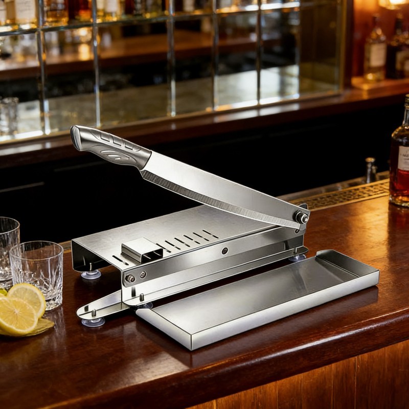 Expanded Cutting Platform Promotes Smooth Feeding Progress, Fine Adjustment Gears Realize Diversified Slicing Demands. Manual Meat Cutter Serves Group Events And Catering Shops to Process Bulk Meat And Daily Farm Produce &Meat Cleaver