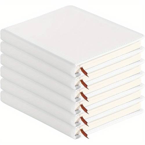 set of 2 4 6 sublimation notebooks with blank pages hard cover pu material ideal for note taking planning and diary writing office supplies